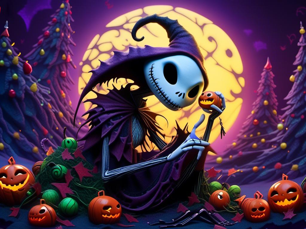 1024x768 mymodel>oogie boogie nightmare before
