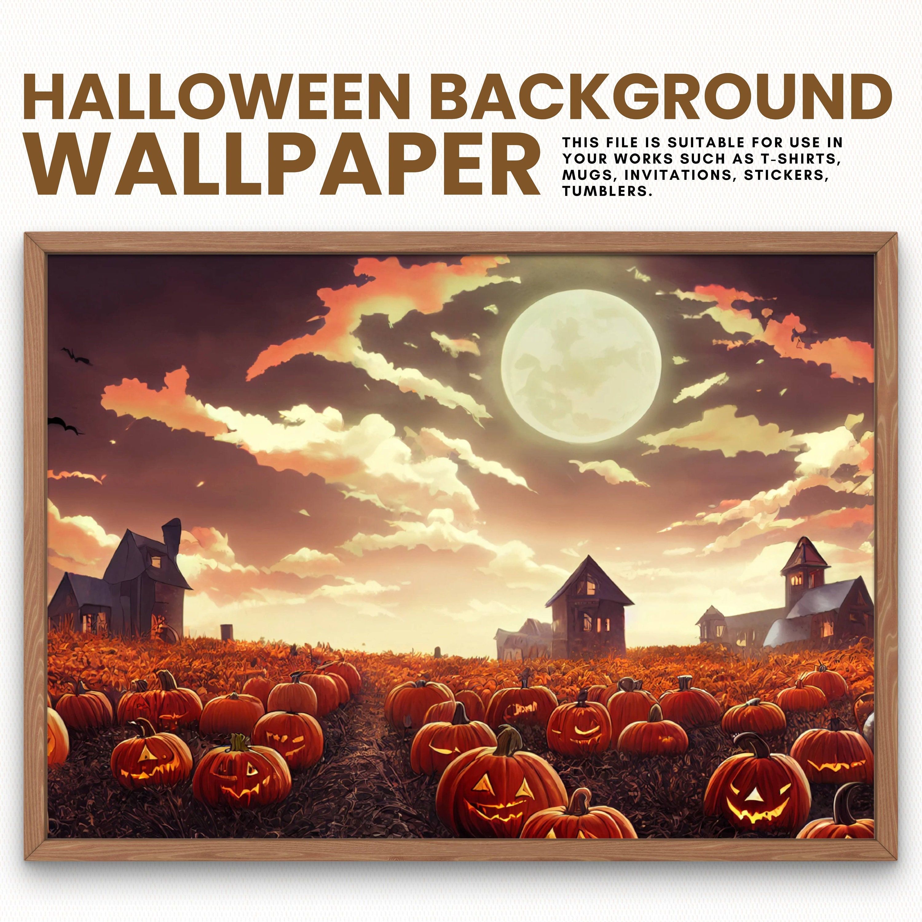 3000x3000 Photo Wallpaper Halloween