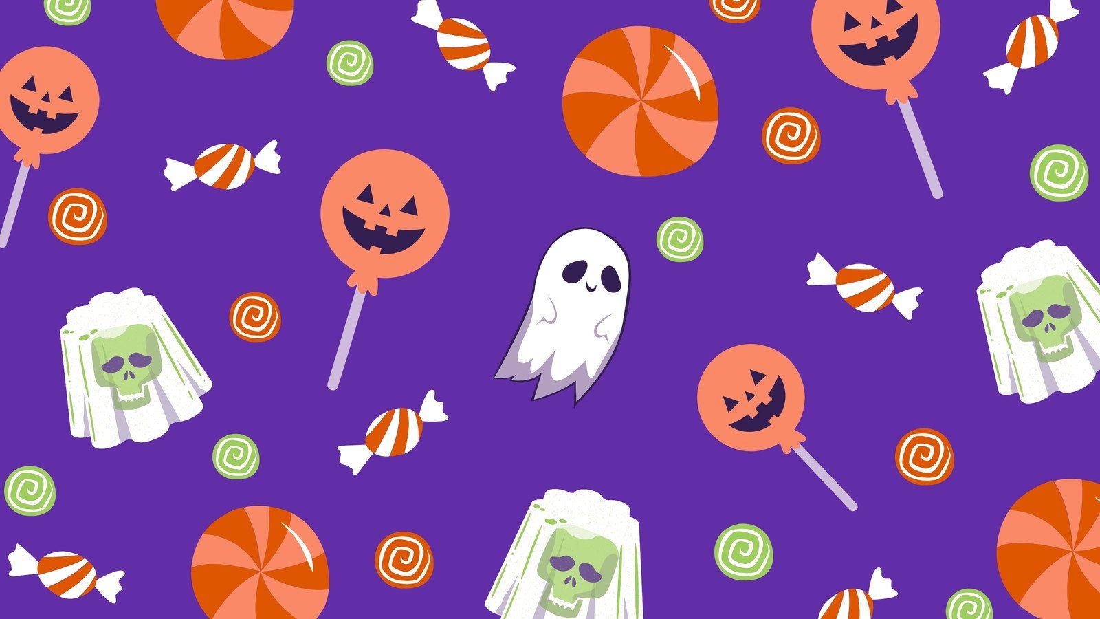 1600x900 Free customizable Halloween desktop