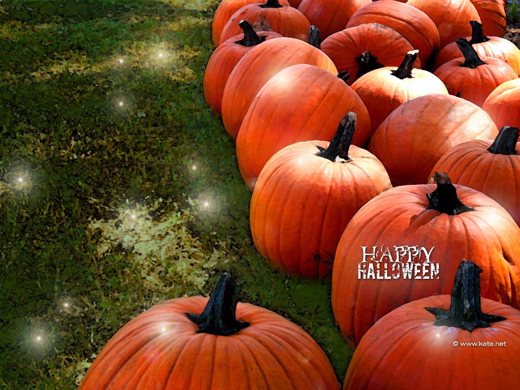 1024x768 Halloween Wallpaper Greeting