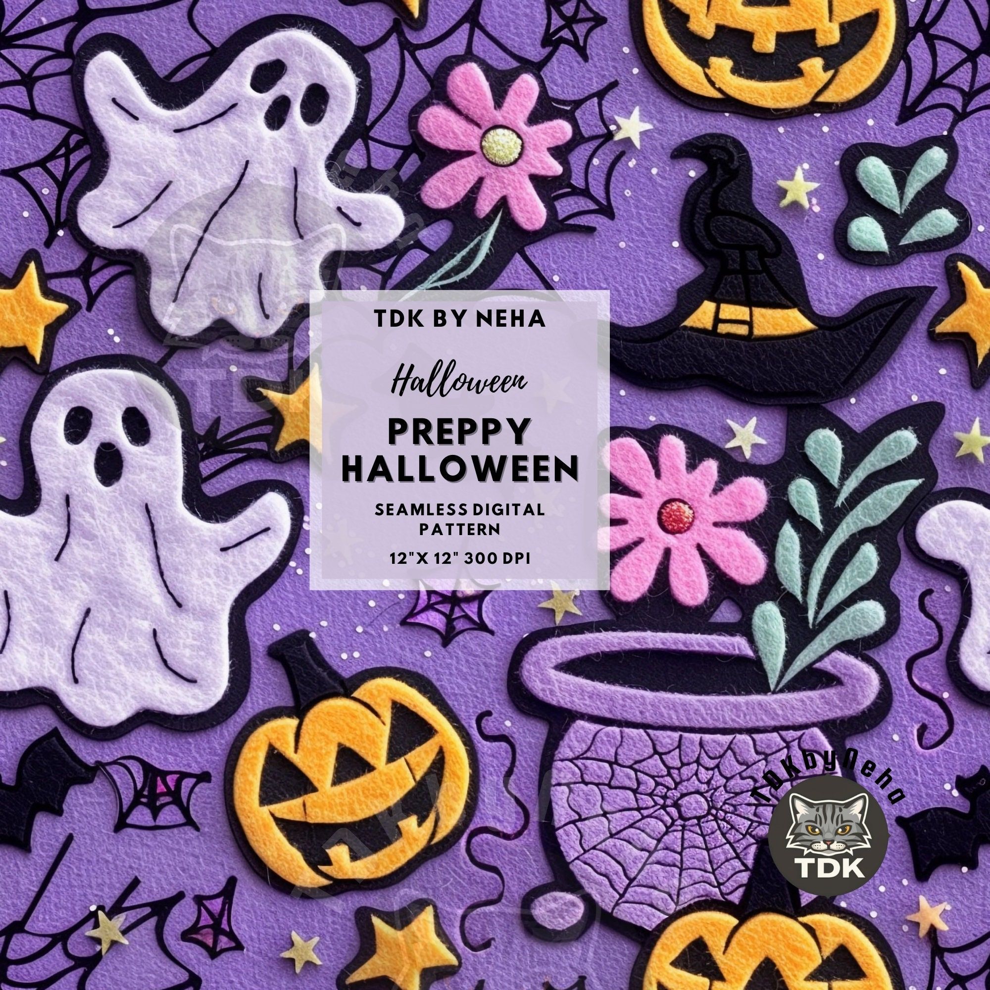 2000x2000 Halloween Wallpaper Preppy