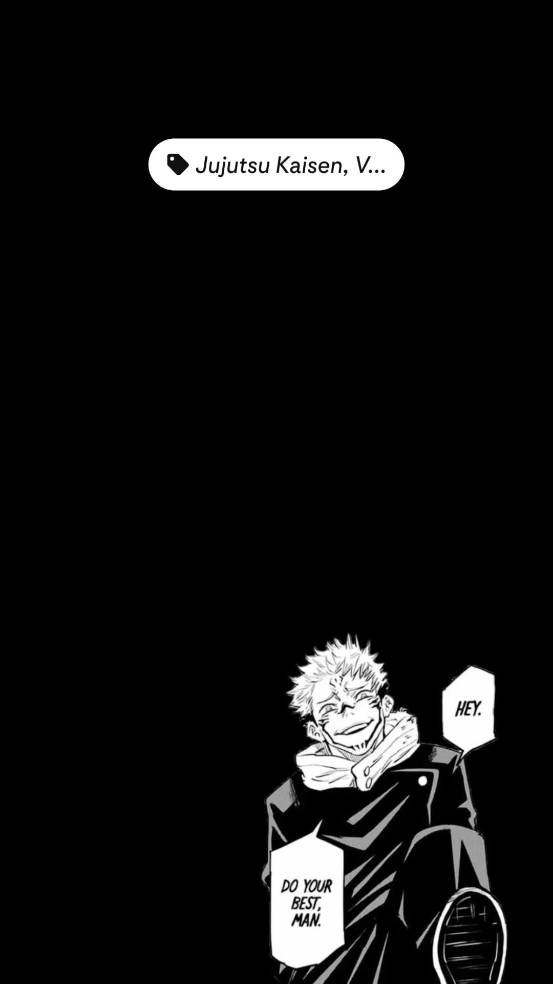 1080x1920 Jujutsu Kaisen Ryomen Sukuna Minimalist