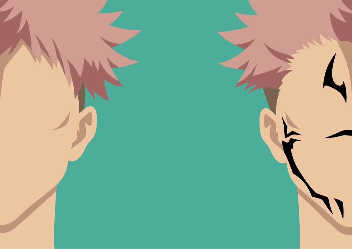 1200x849 Jujutsu Kaisen Minimalist Wallpaper