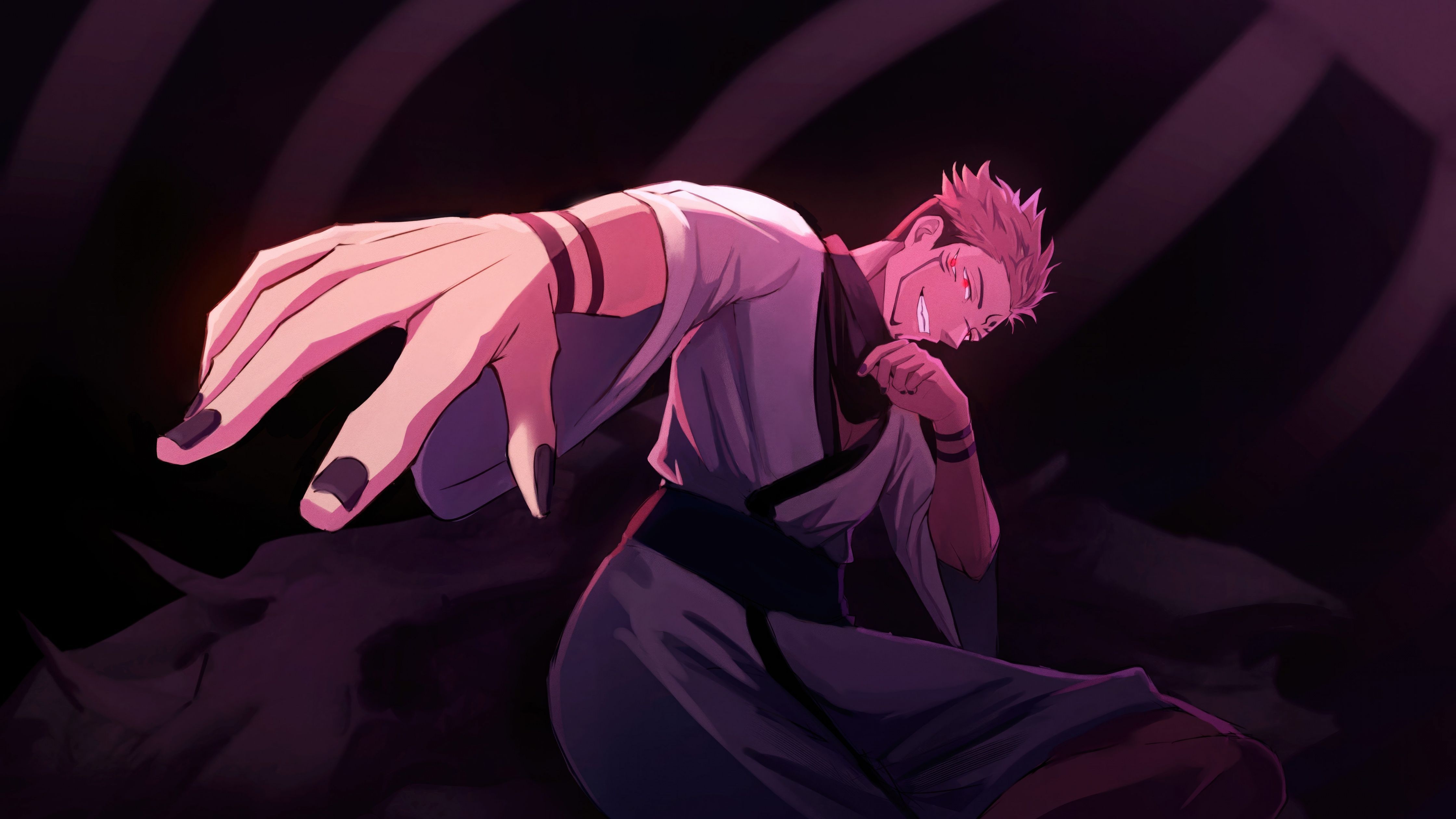 4480x2520 Ryomen Sukuna Jujutsu Kaisen 5K Wallpaper