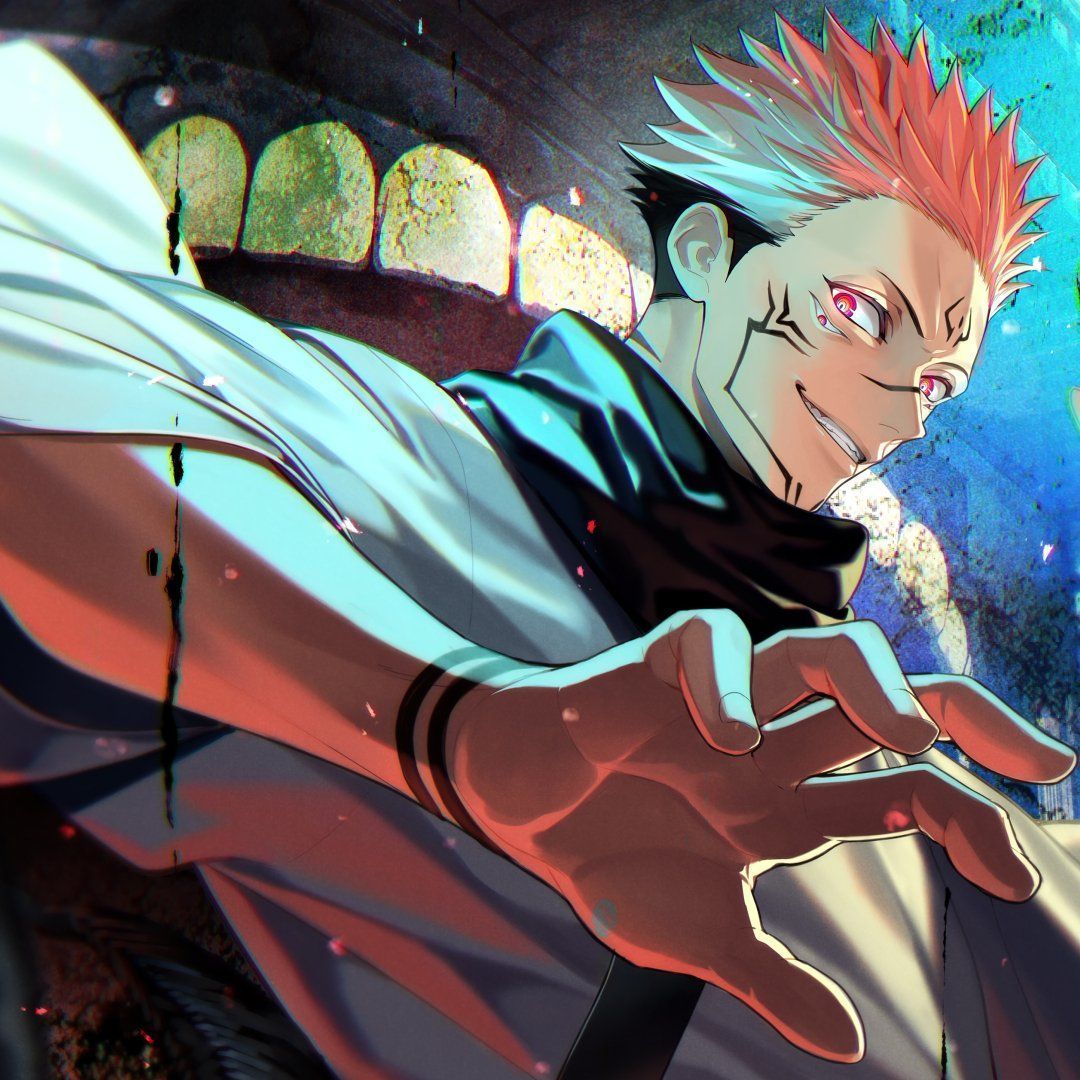 1080x1080 Download Sukuna (Jujutsu Kaisen) Anime