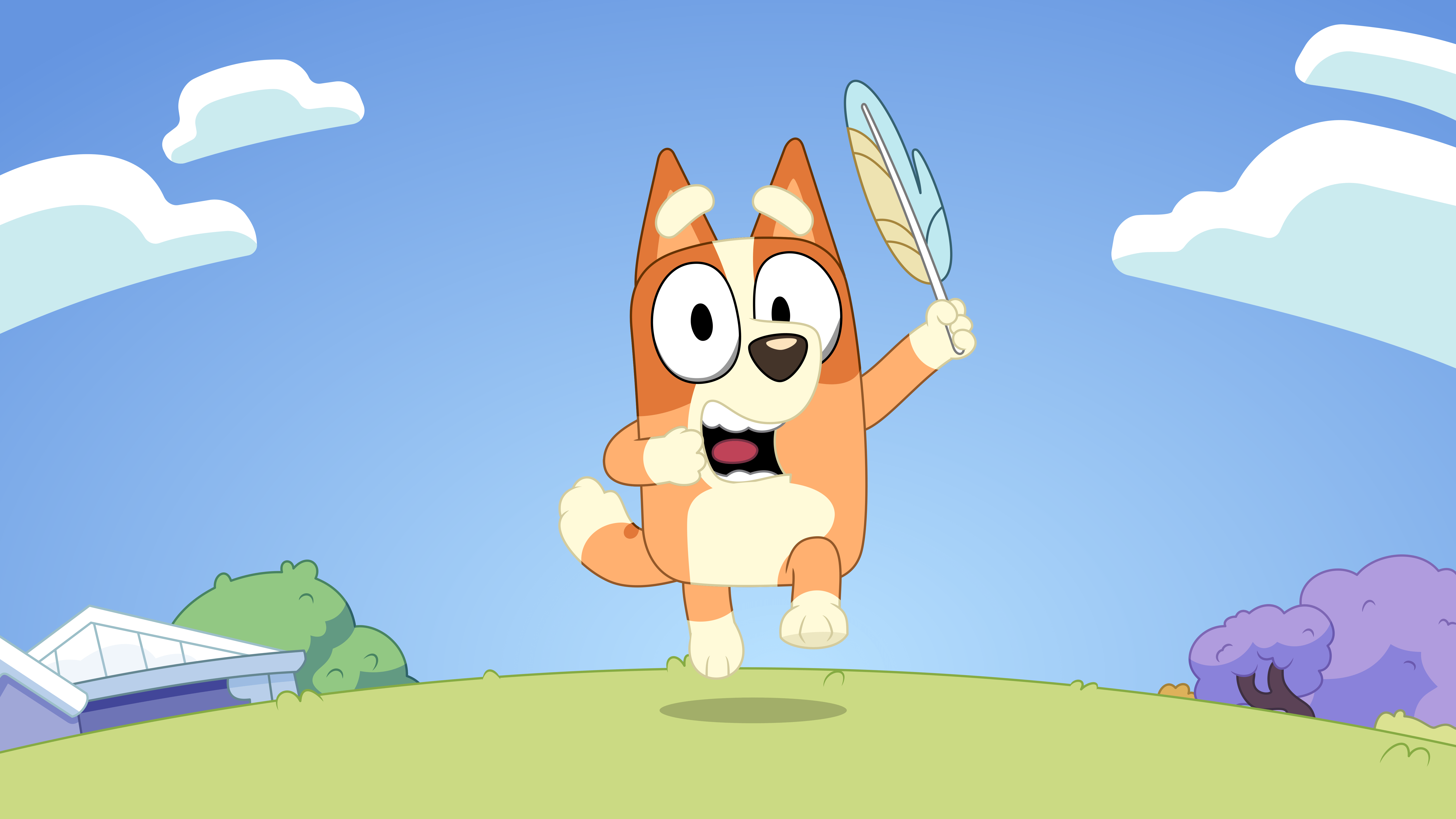 6667x3750 Bluey And Bingo Wallpaper