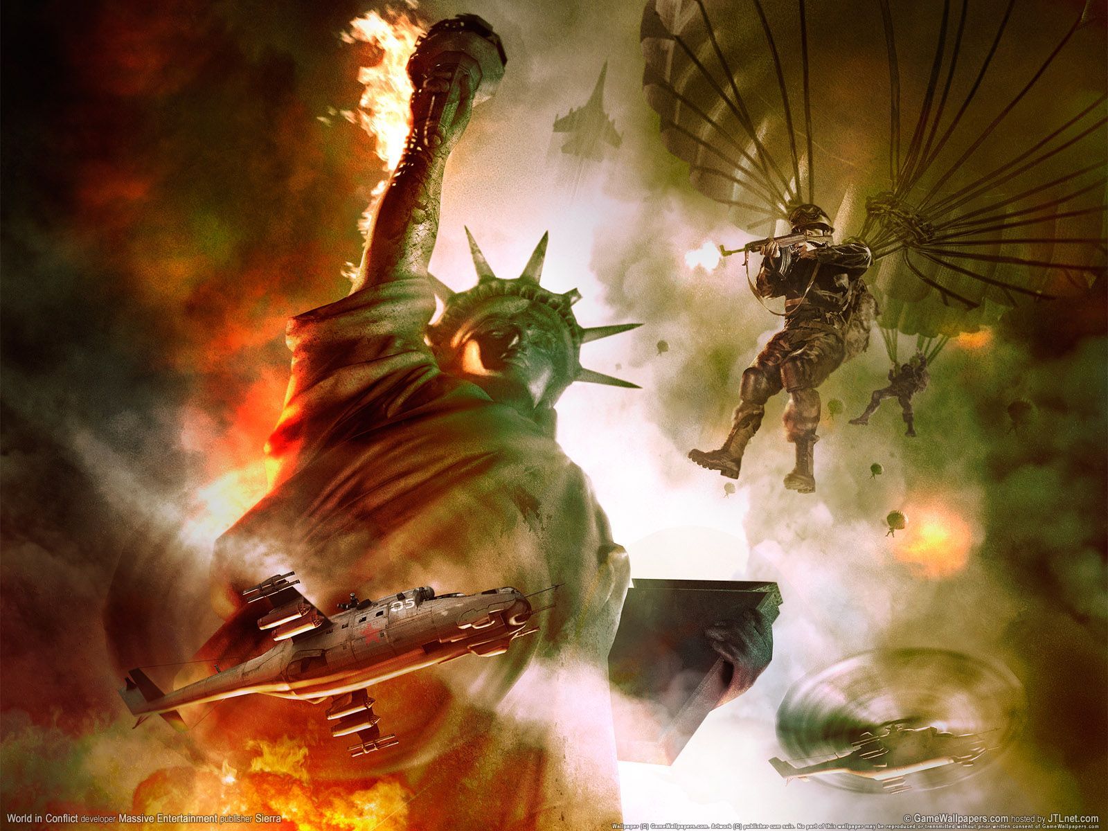 1600x1200 Video Game World In Conflict Wallpaper