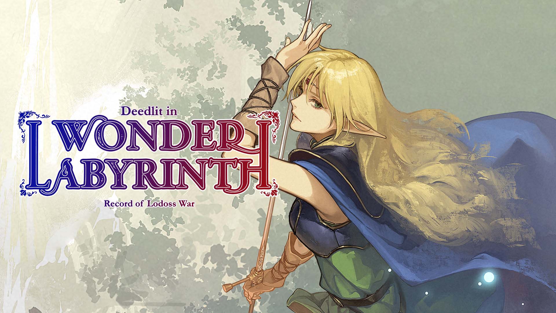 1920x1080 Record of Lodoss War: Deedlit in Wonder