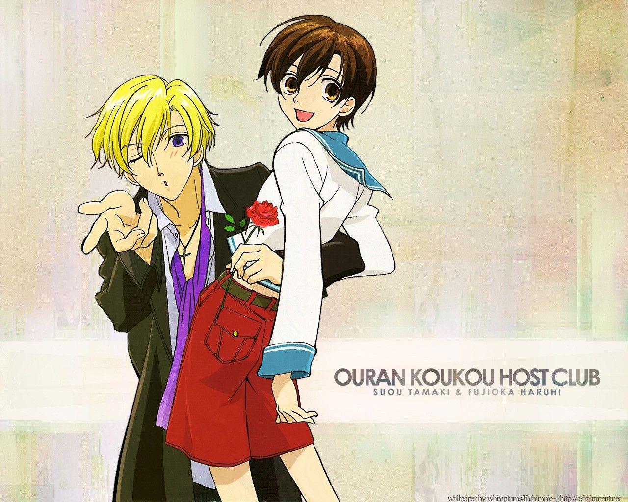 1280x1024 Haruhi And Tamaki Best Wallpaper 24320