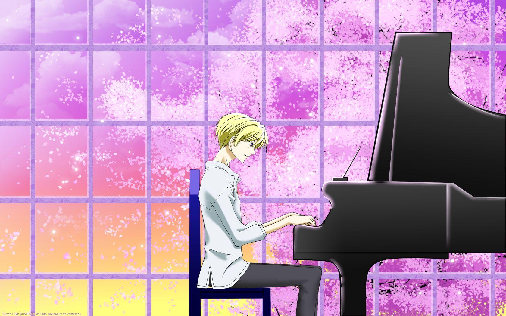 1680x1050 Ouran High School Host Club Wallpaper: Tamaki playing