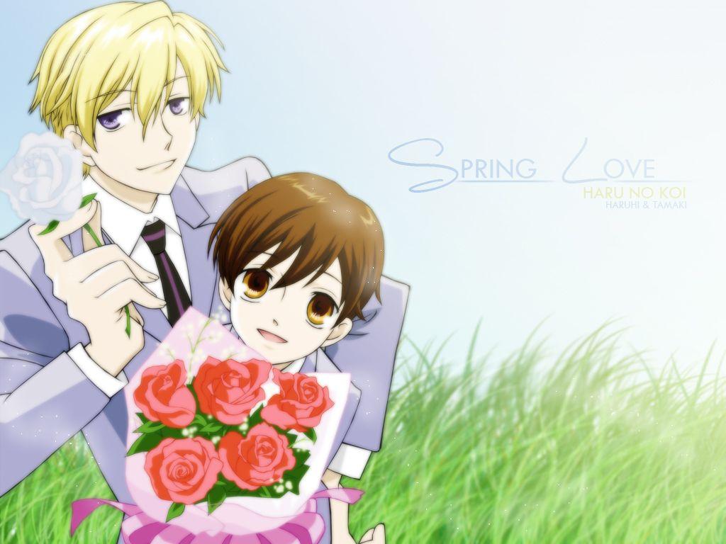 1024x768 Haruhi And Tamaki HD Desktop Wallpaper 24321