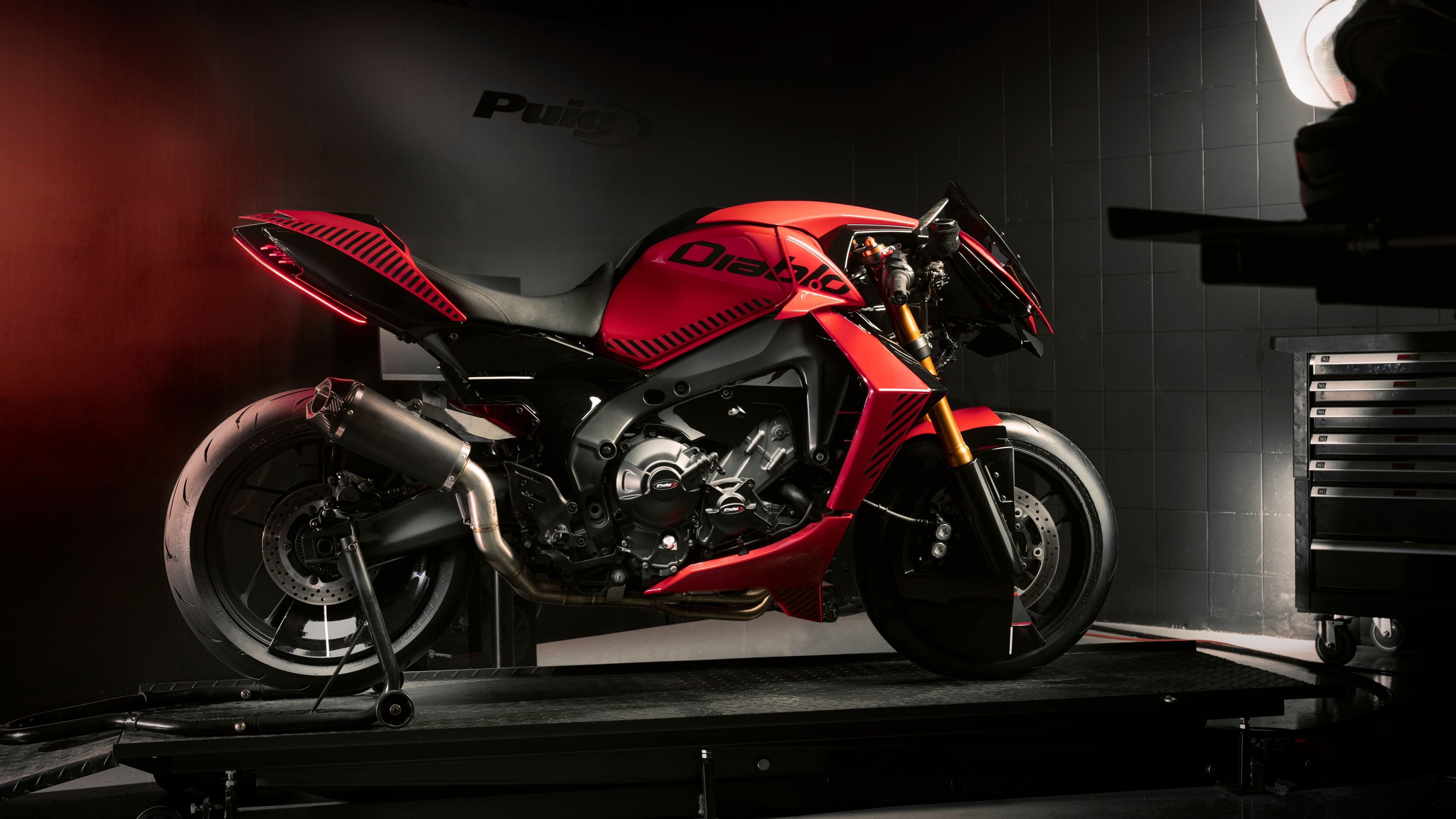 4480x2520 Puig Diablo Wallpaper 4K, Yamaha MT 09