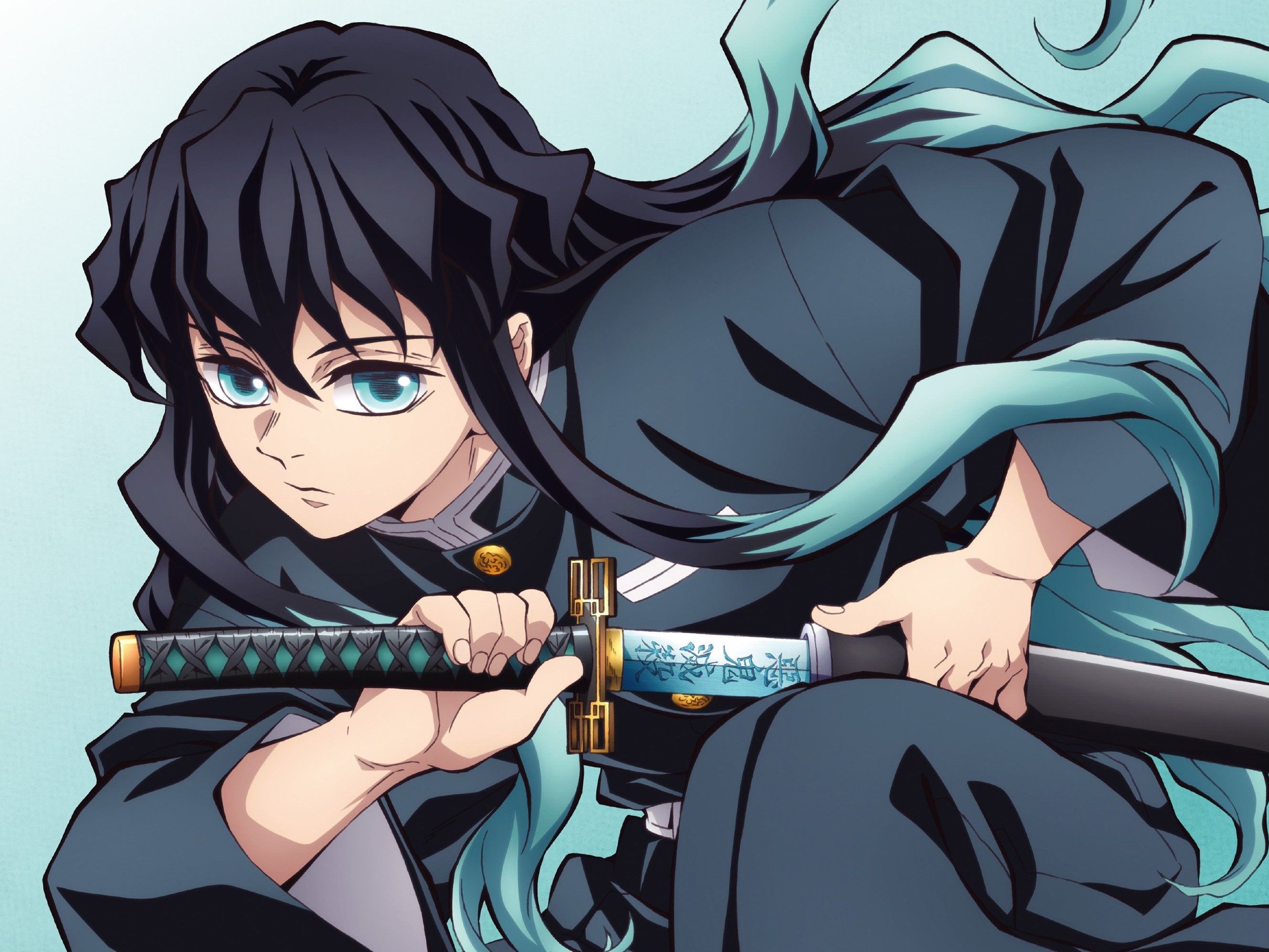 2658x1994 Download Muichiro Tokito Anime Demon