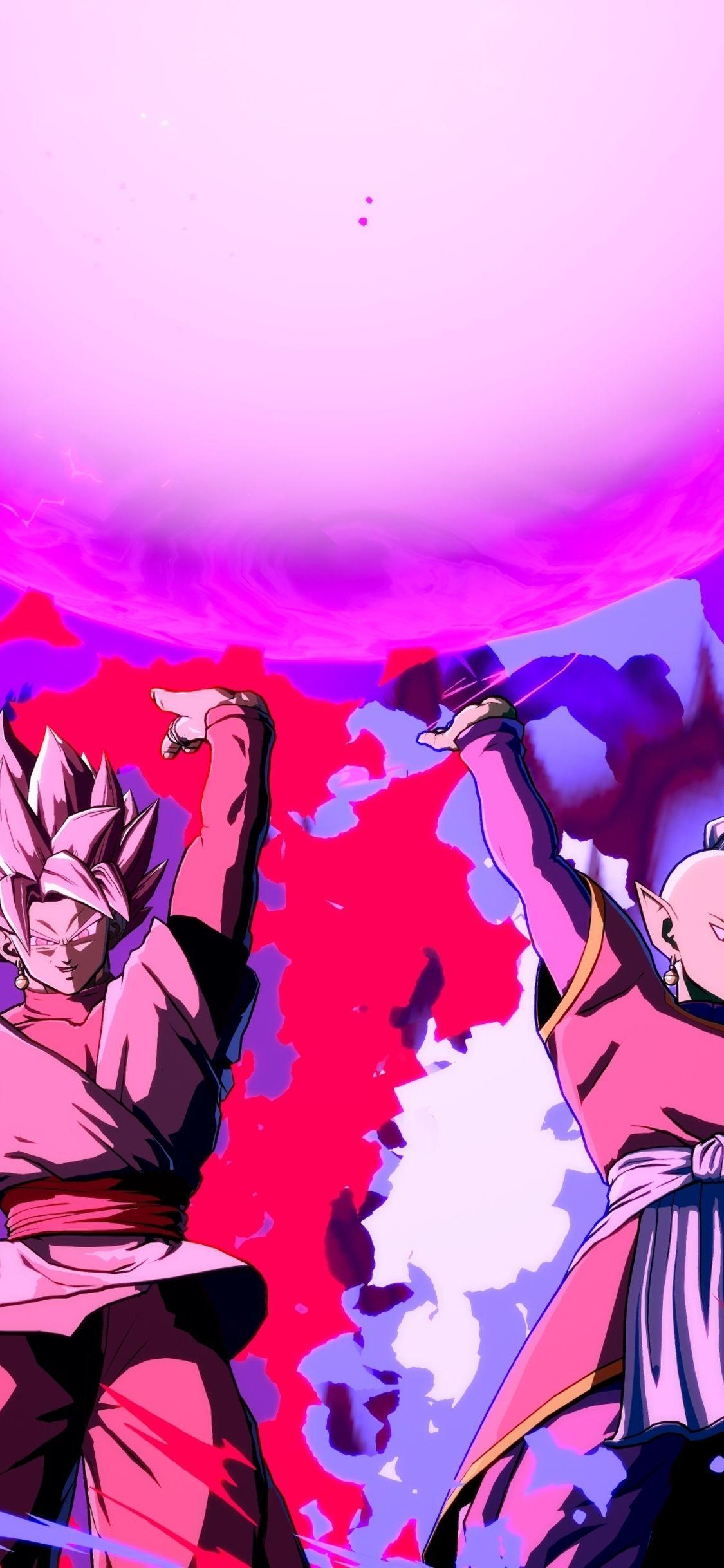 1125x2436 Black Goku Dragon Ball Fighterz iPhone XS, iPhone