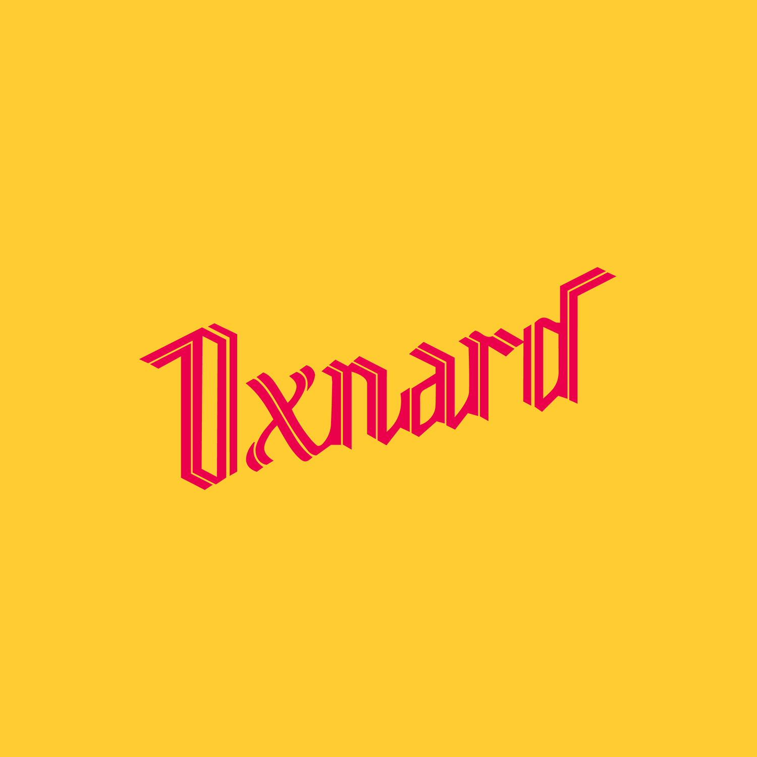 1500x1500 Vectorized Oxnard Billboard Design from Bubblin' Video