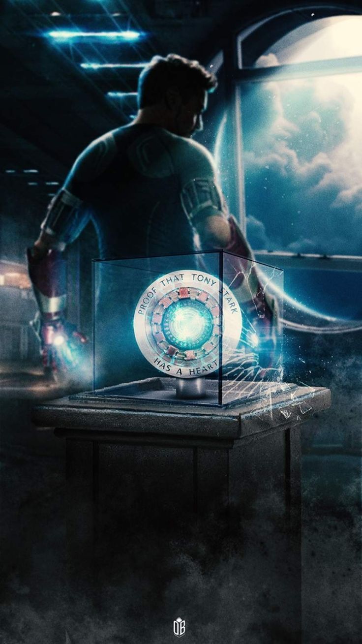 736x1309 Tony Stark Heart Arc Reactor iPhone