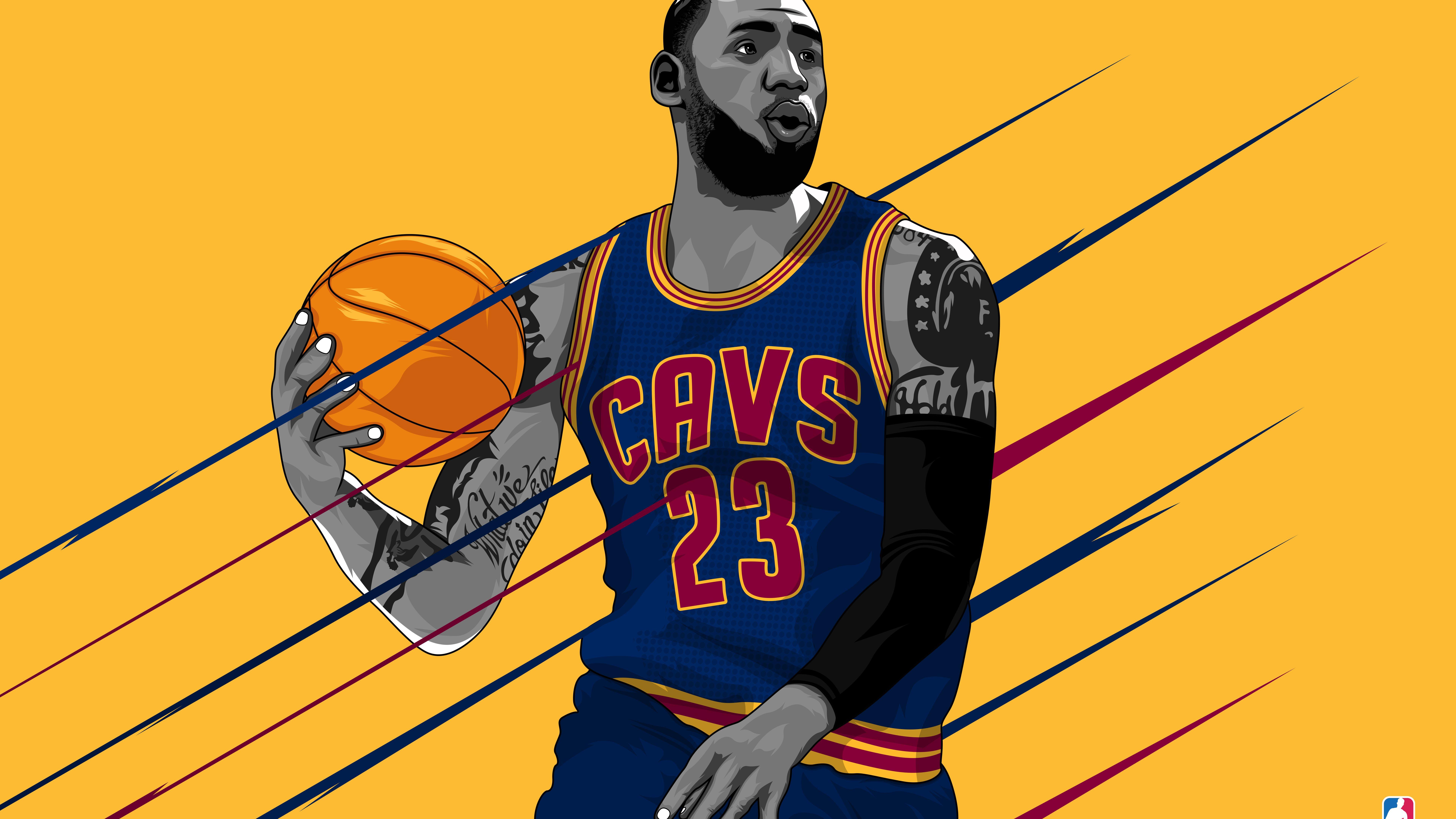 7680x4320 LeBron James 15k Artwork 8k HD 4k Wallpaper