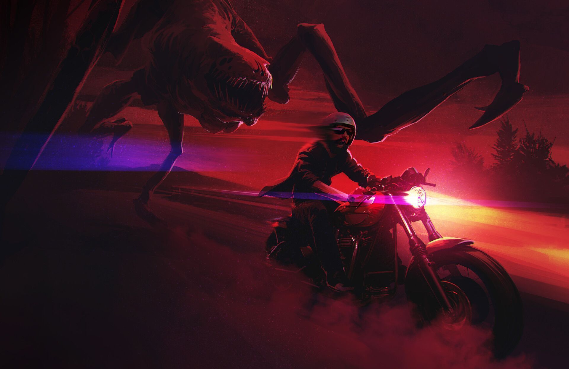 1920x1248 Mercenary Garage Bike, SciFi