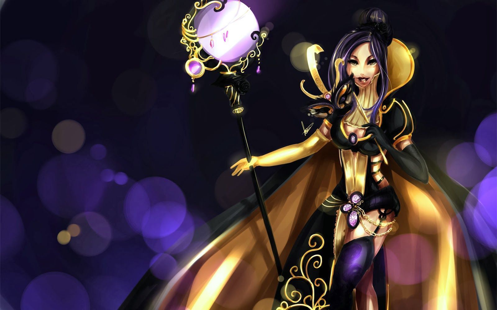 1600x1000 LeBlanc League of Legends Wallpaper