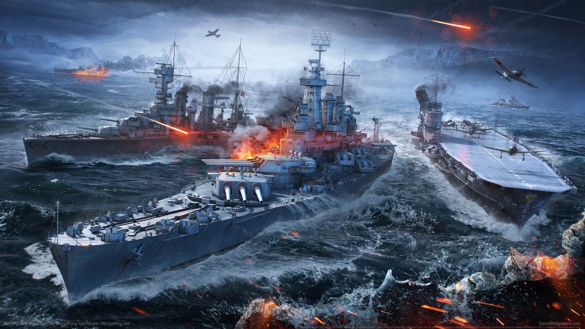 1920x1080 World of Warships HD Wallpaper: Epic