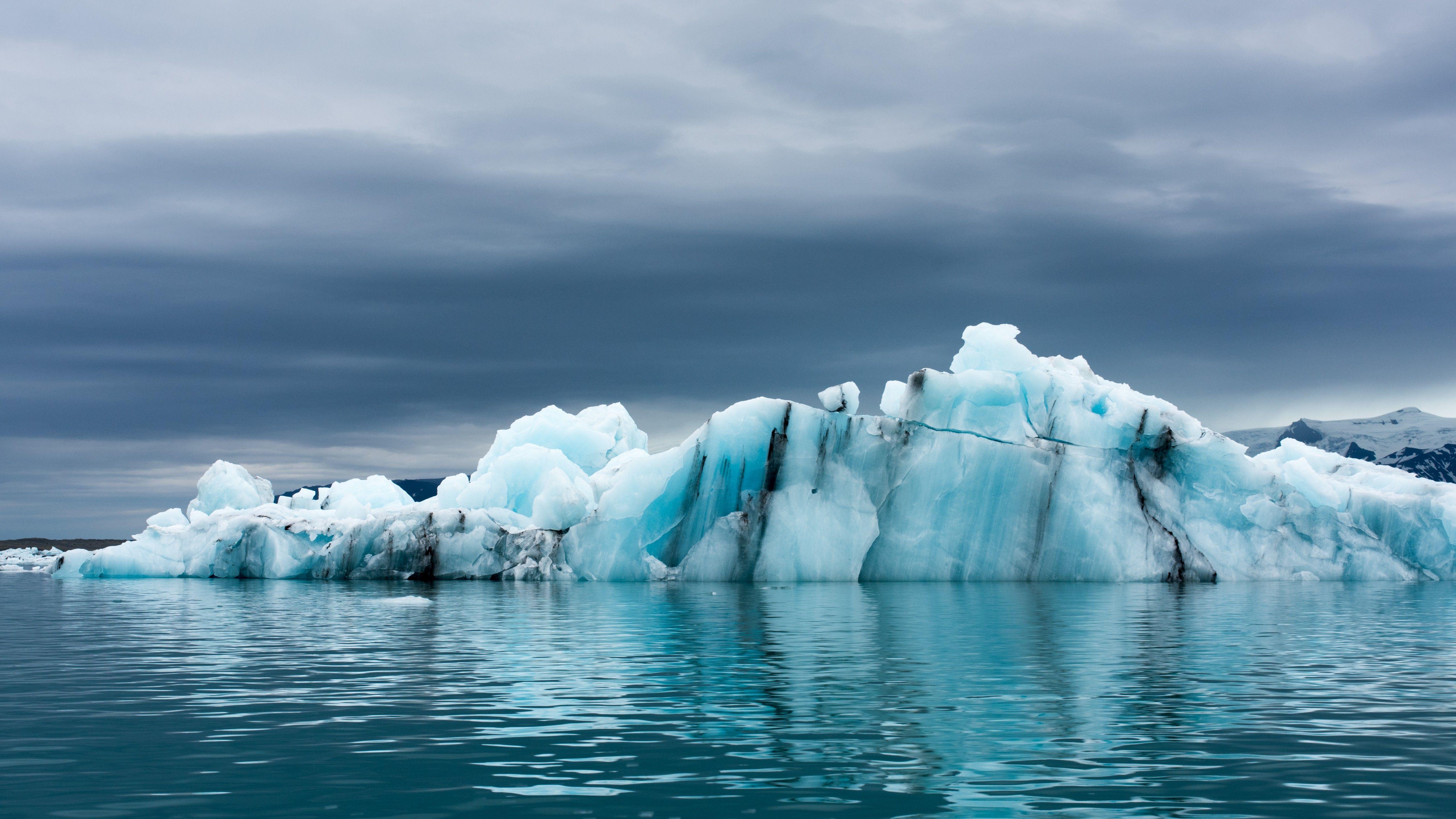 5120x2880 Wallpaper Antarctica, iceberg, ocean, 5k, Nature
