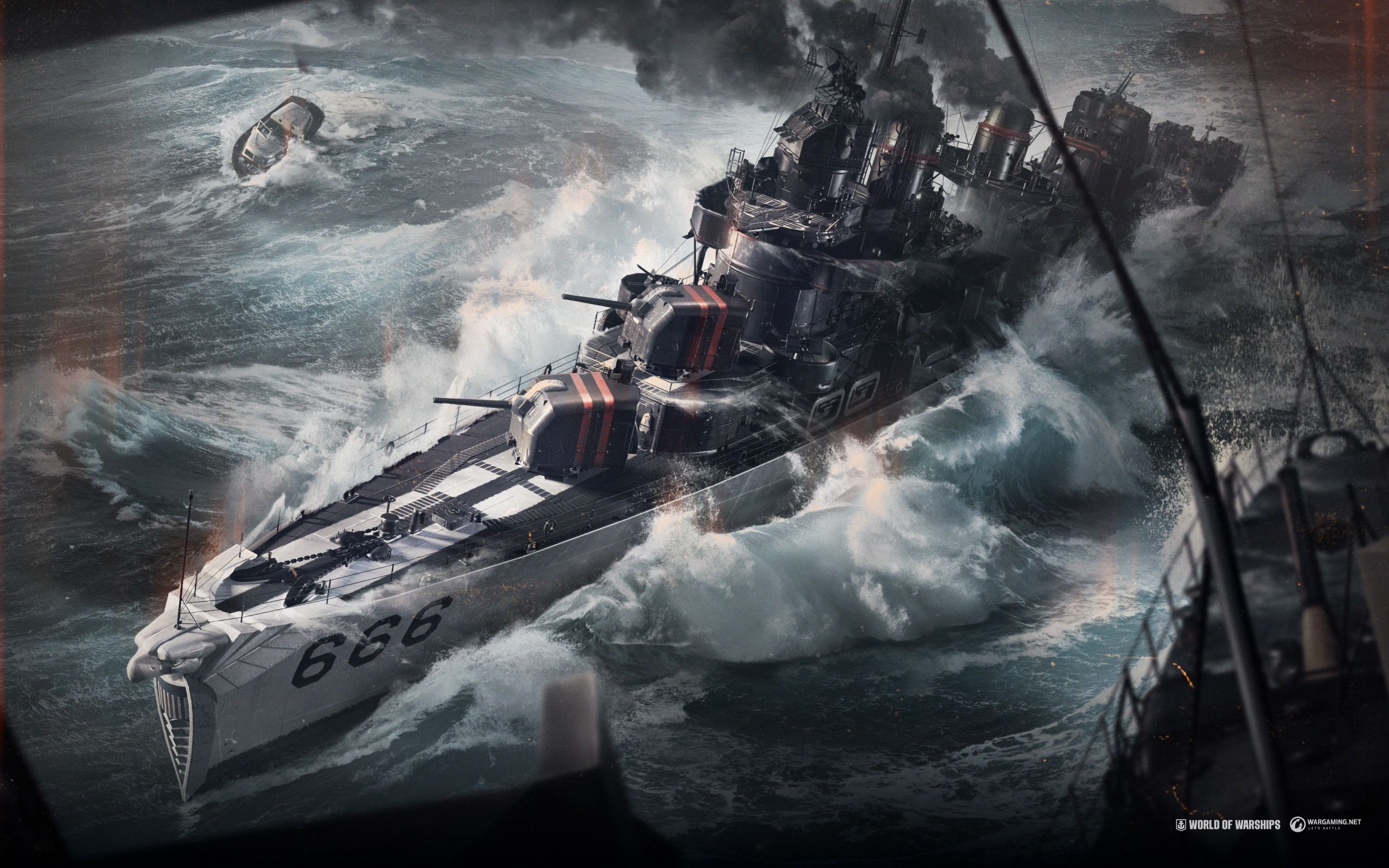 2560x1600 Video Game World Of Warships HD Wallpaper