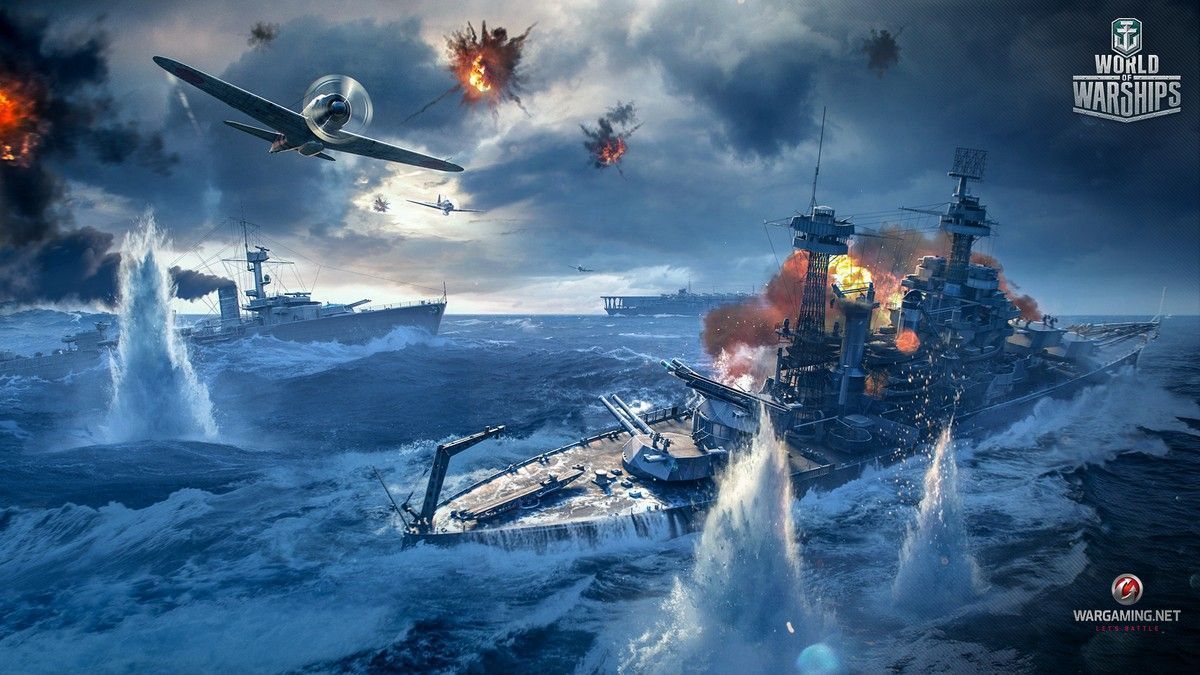 1200x675 New Year's Decorations: World of Warships Wallpaper. World of Warships