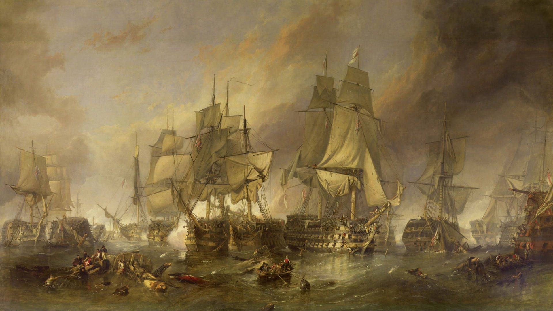 1920x1080 Sailing Ship Wallpaper