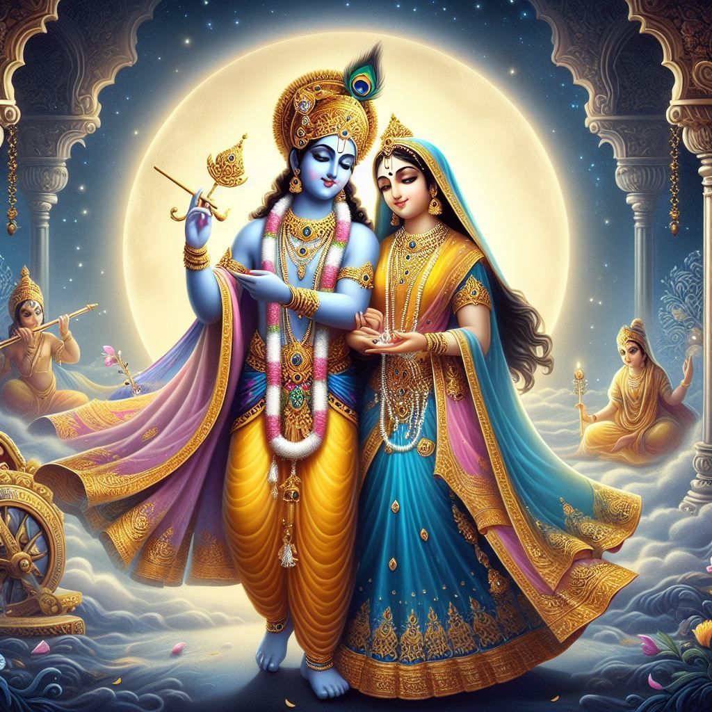 1024x1024 radha ji krishna ji, krishna flute