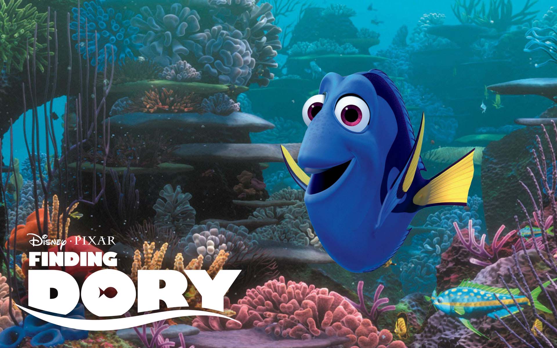 1920x1200 Finding Dory Wallpaper Movie Poster
