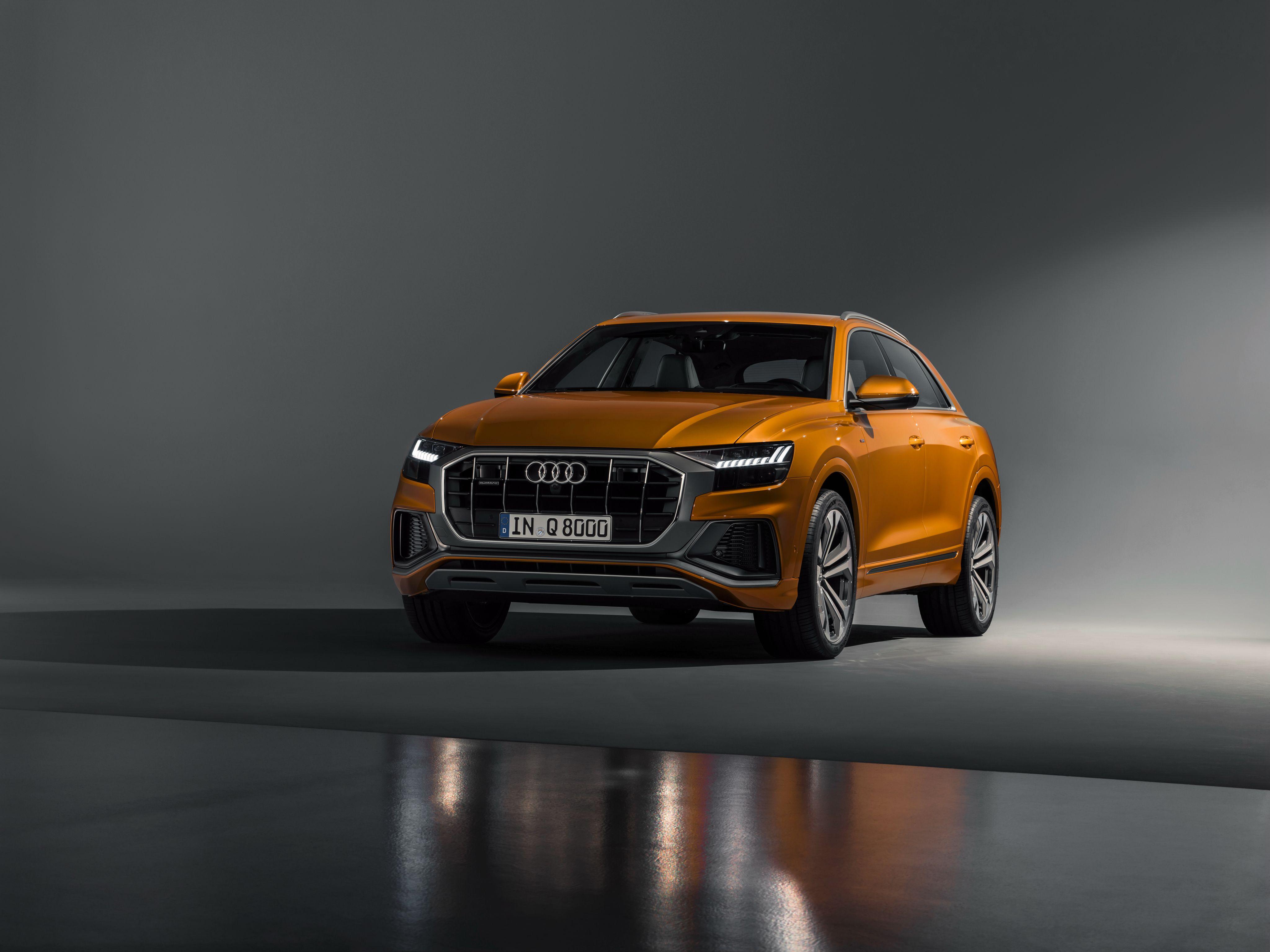 4096x3071 Wallpaper Audi Q8 50 TDI quattro S line, 4K