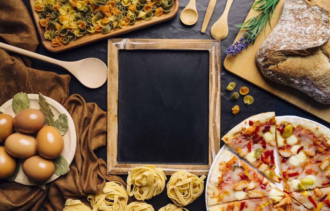 1332x850 Wallpaper bread, pizza, food, pizza, bread, Italia, pasta