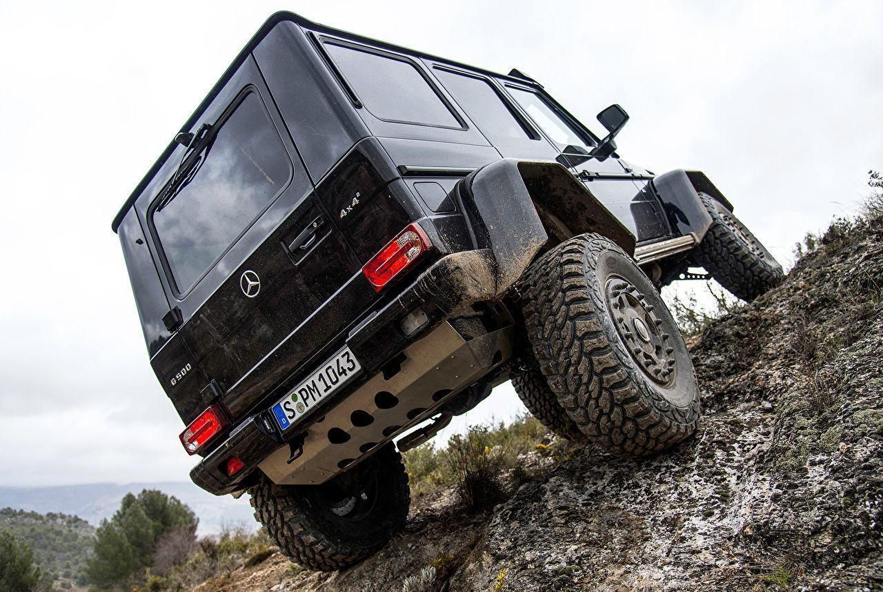 1280x858 Wallpaper Mercedes Benz G500 4x4 Black