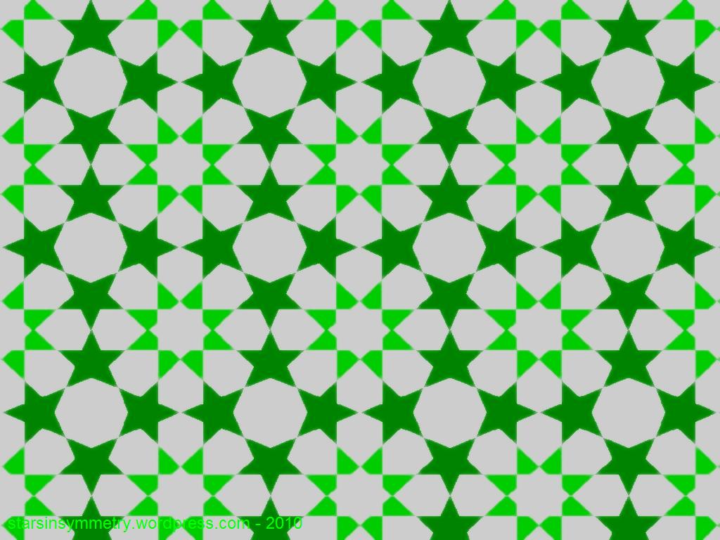 1024x768 Projects : Islamic Star Pattern Wallpaper. Stars in Symmetry