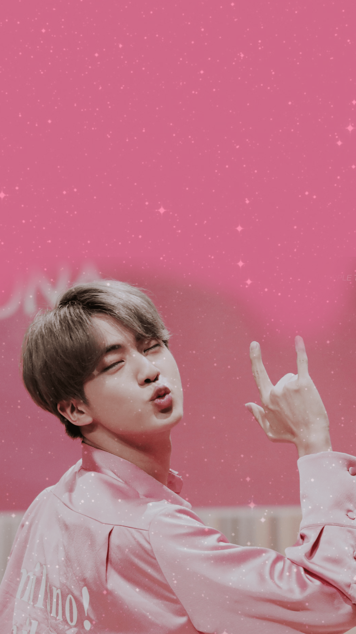 1242x2208 Kim Seokjin wallpaper. BTS x Wallpaper. Bts