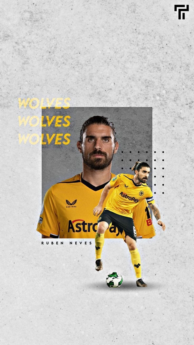 736x1307 Wallpaper Ruben Neves Wolves 2023