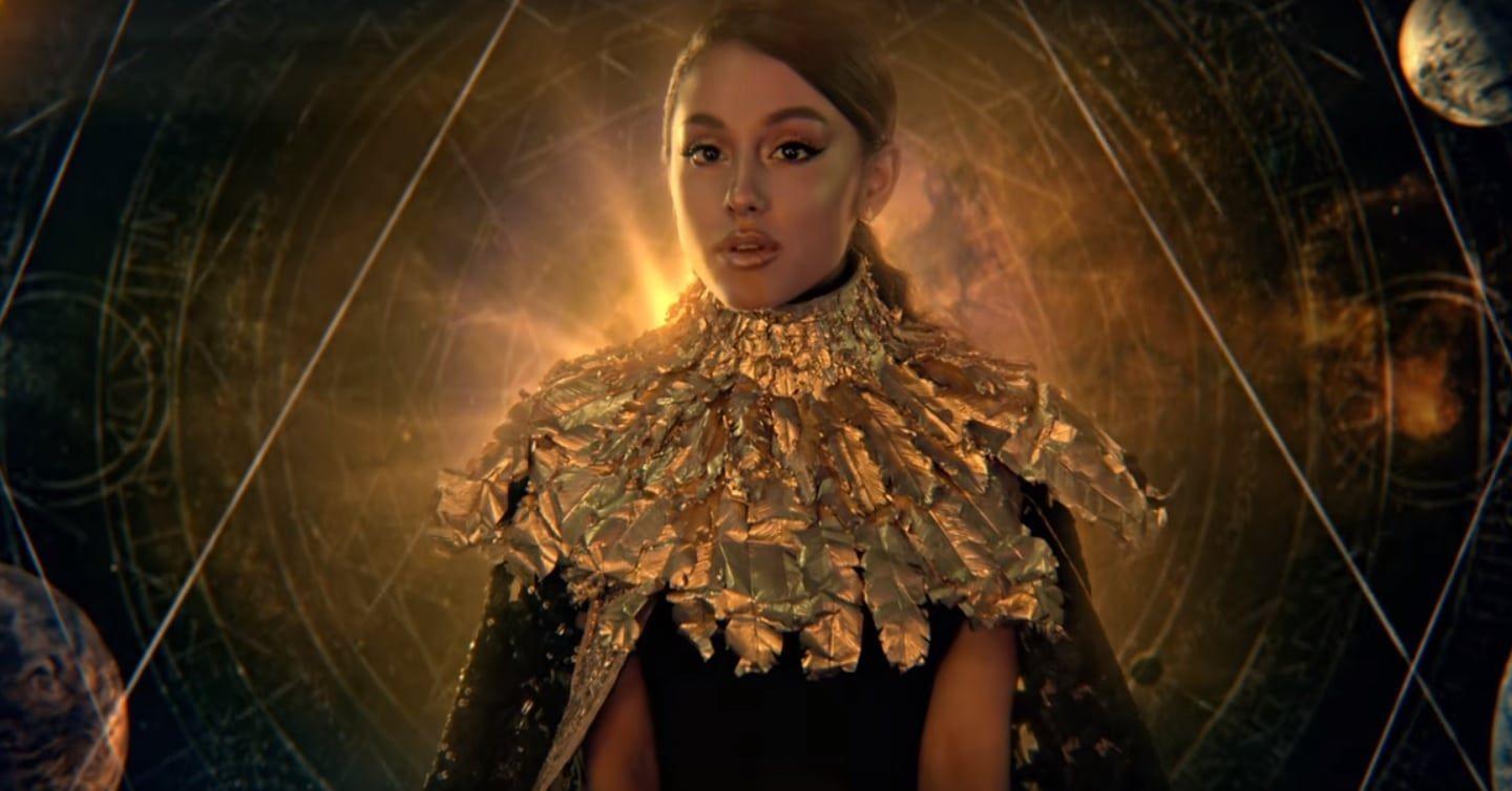 1440x754 Ariana Grande Releases Fierce 'God is a woman' Video. Candy