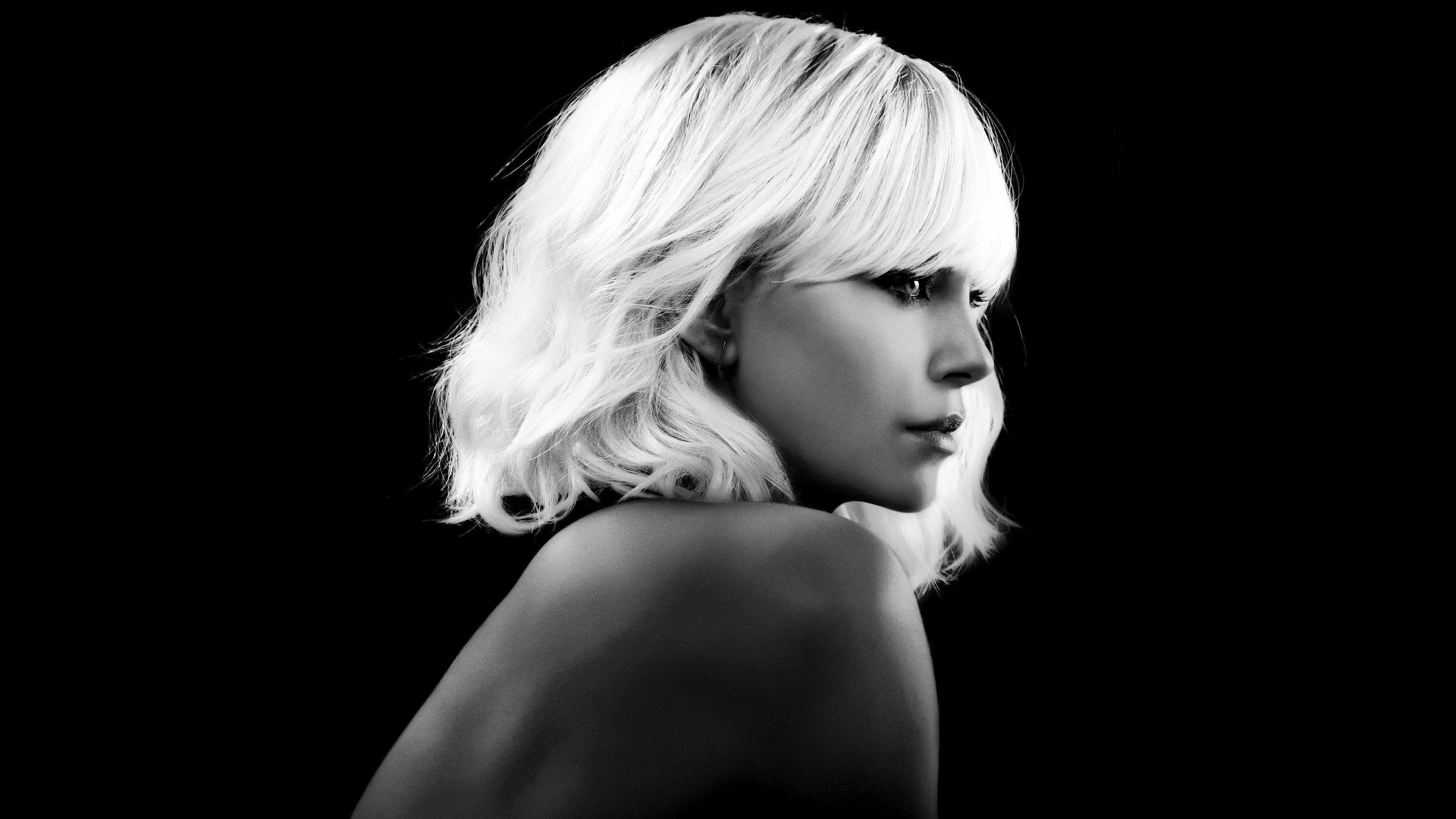 3840x2160 Wallpaper Atomic Blonde, Charlize Theron, 4K, Movies