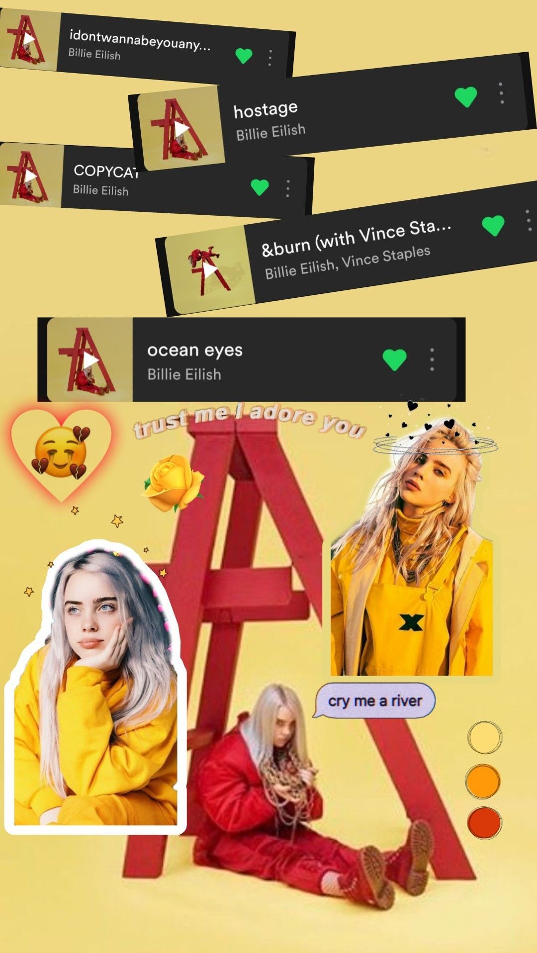 1080x1917 don't smile at me :// wallpaper