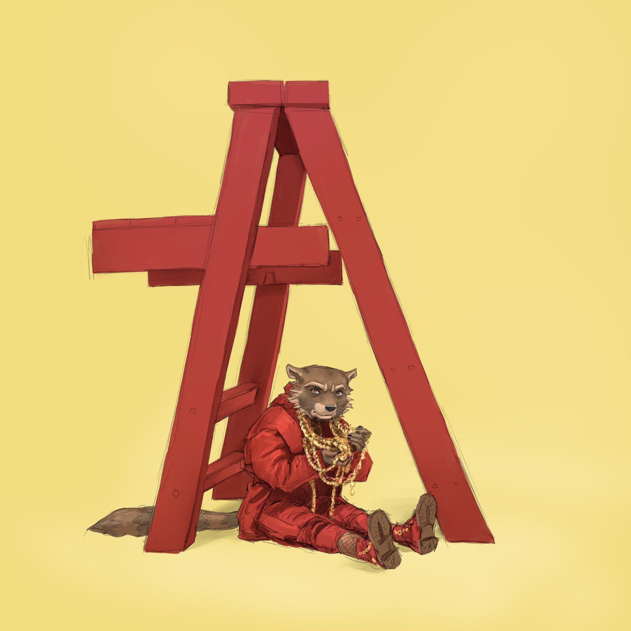 2048x2048 New Rocket album cover redraw