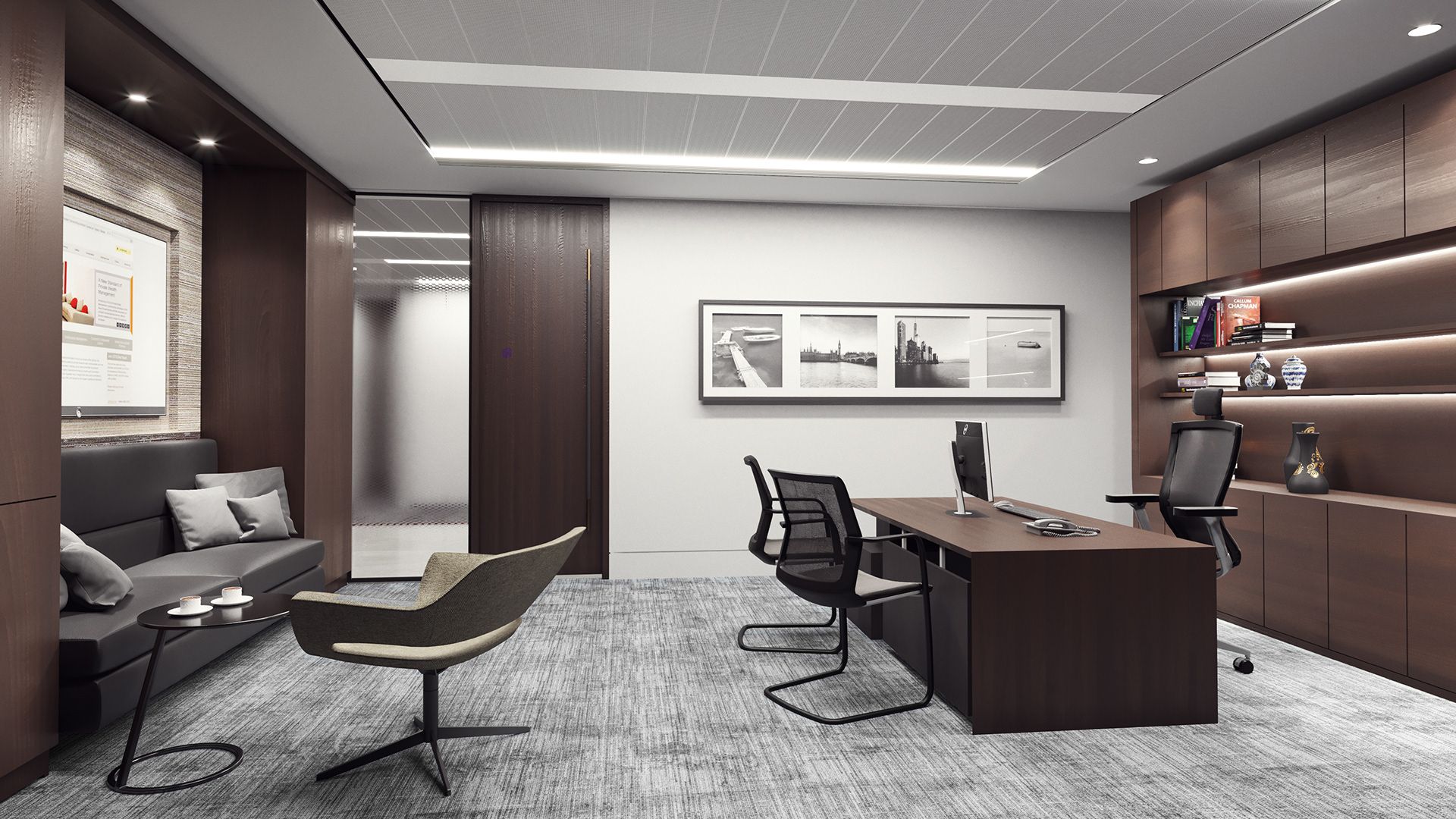 1920x1080 CEO Office (8). Image - Behance