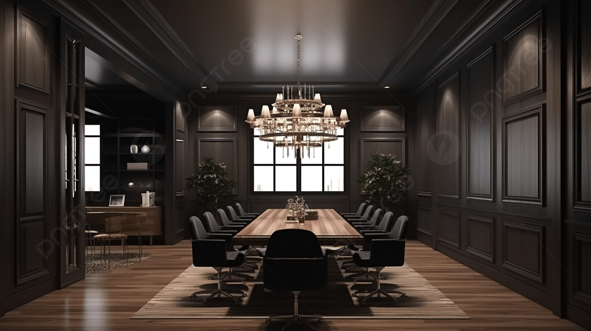 1200x673 Executive Office Luxurious 3D Render Of
