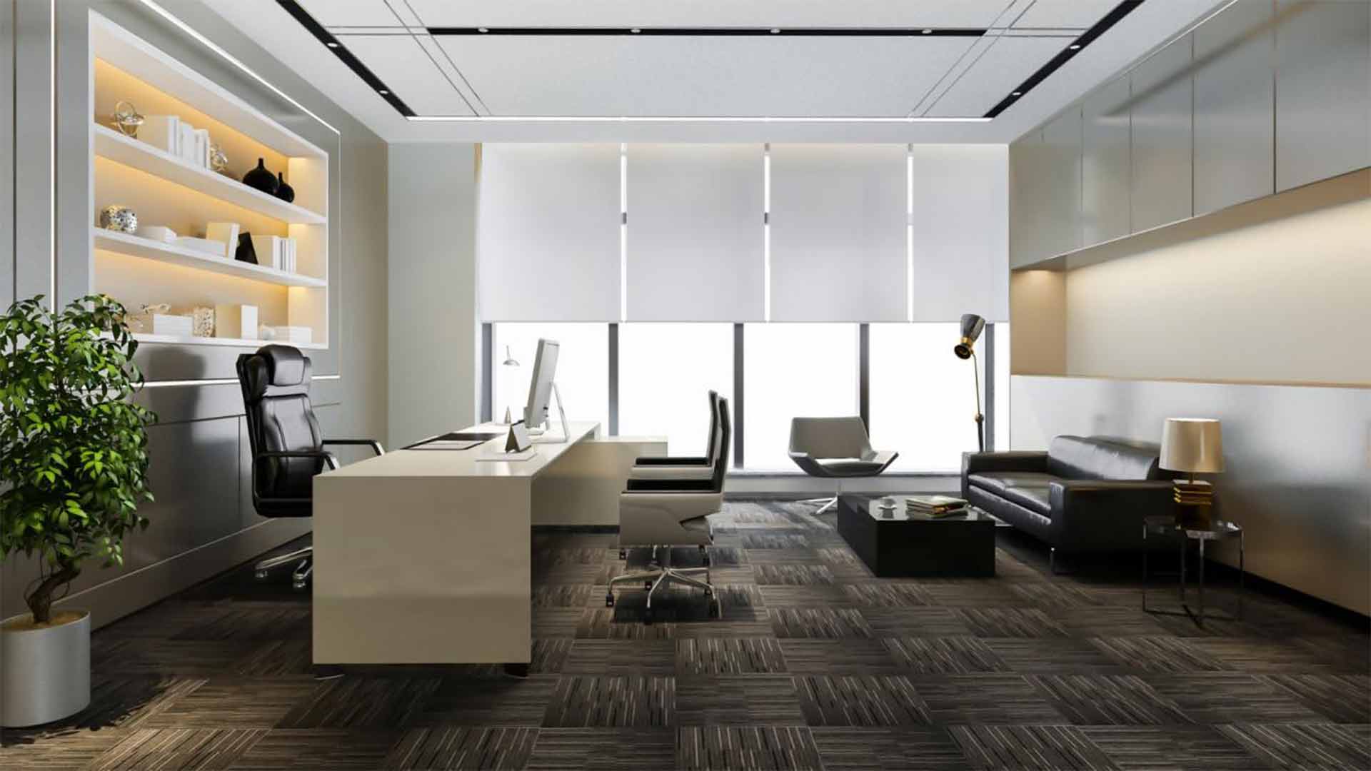 1920x1080 CEO Office Design, Crafting Spaces that