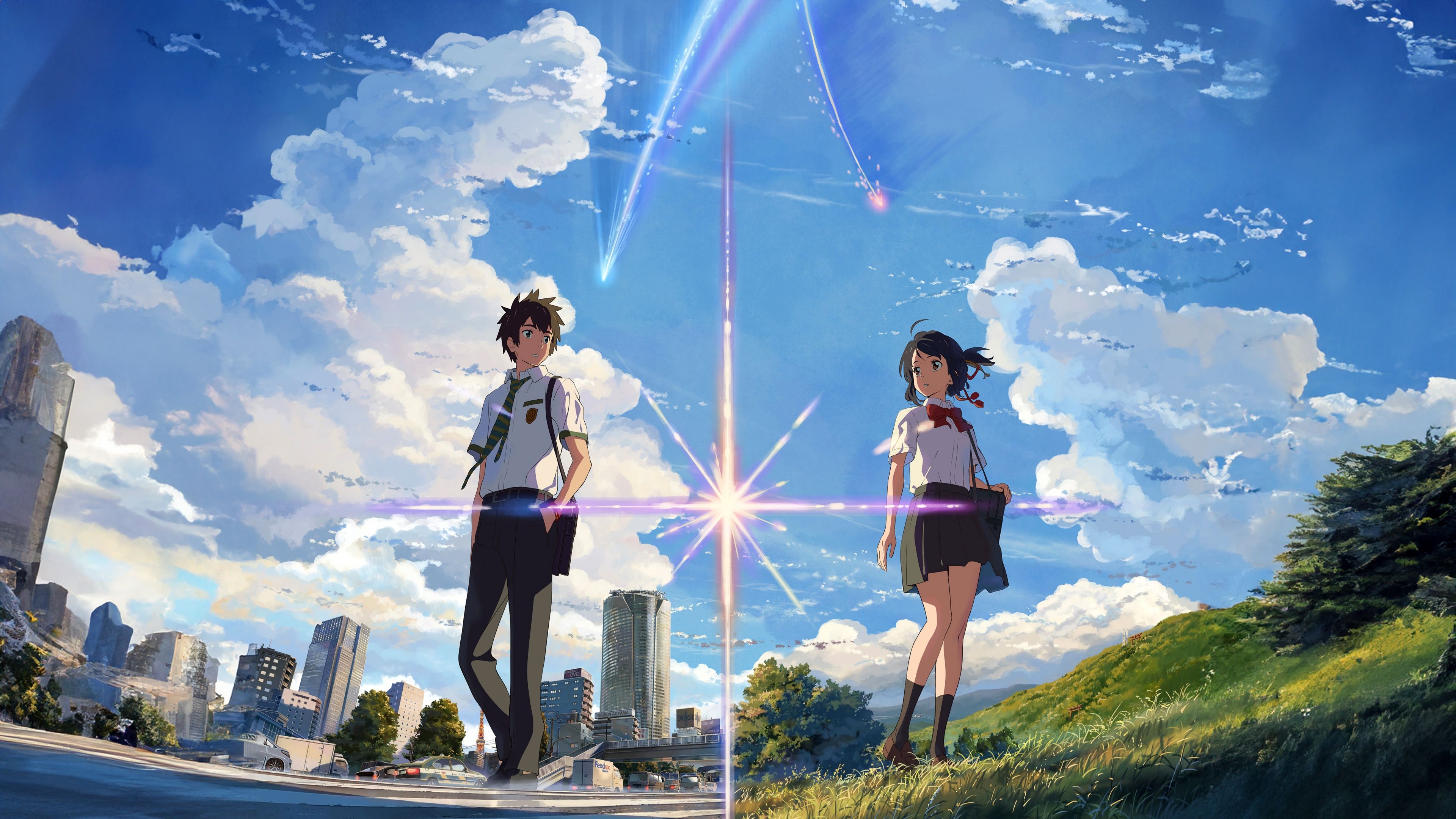 3840x2160 Your Name Wallpaper 4K, 5K, Mitsuha Miyamizu
