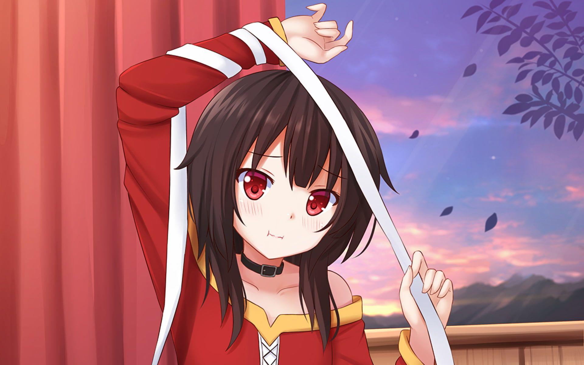 KonoSuba Megumin 4K tải xuống hình nền