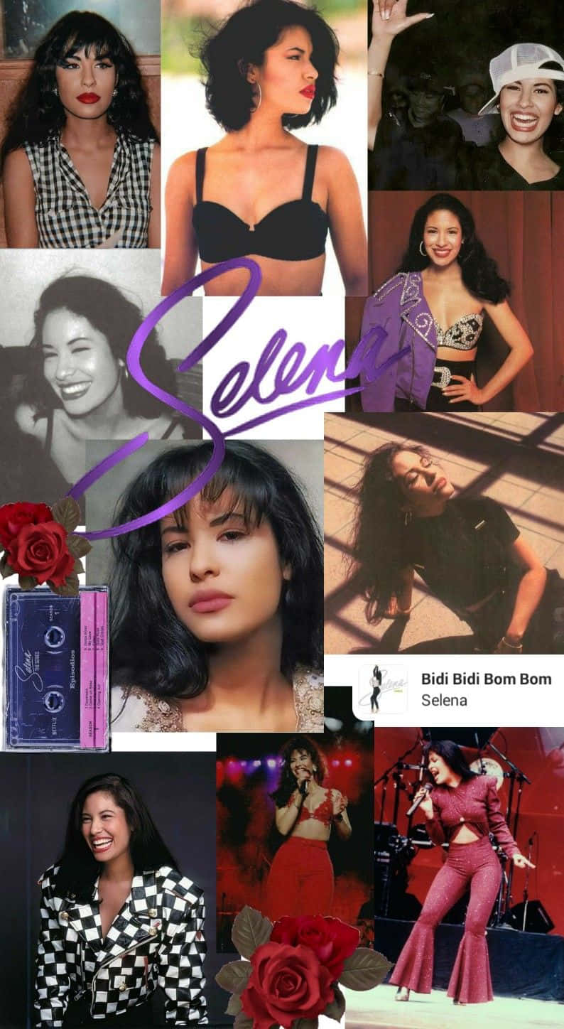 794x1448 Download Celebrate the legacy of the Queen of Tejano with this Selena Quintanilla iPhone Wallpaper