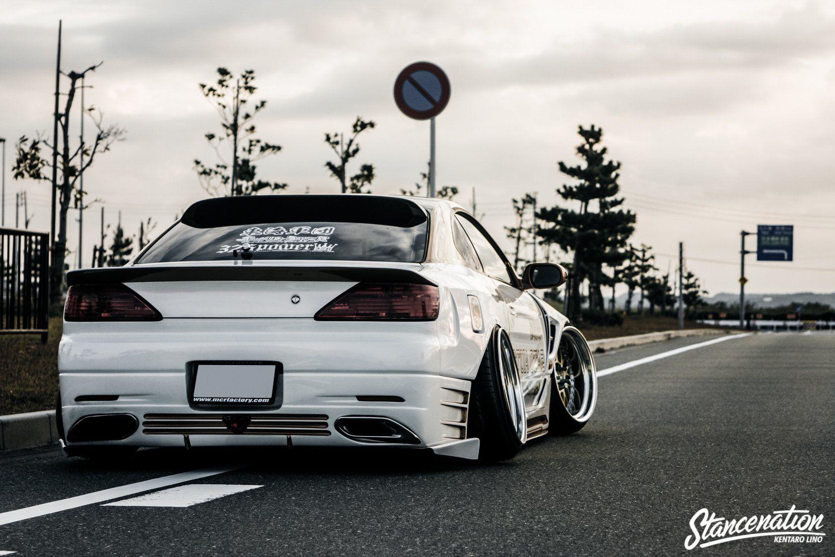1680x1120 NISSAN SILVIA S15 white coupe cars modified wallpaper