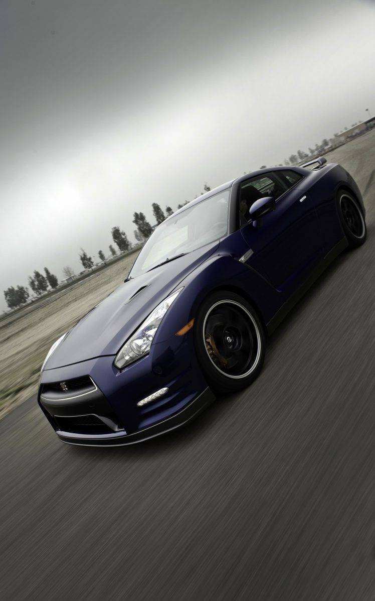 748x1197 car, Nissan GT R R Road, Portrait Display, Nissan Skyline GT R R35 Wallpaper HD / Desktop and Mobile Background