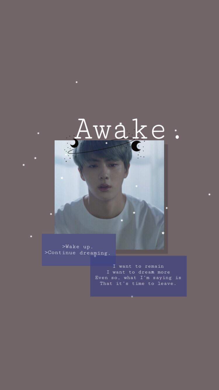 750x1334 Jimin Serendipity and Jin Awake wallpaper. ARMY