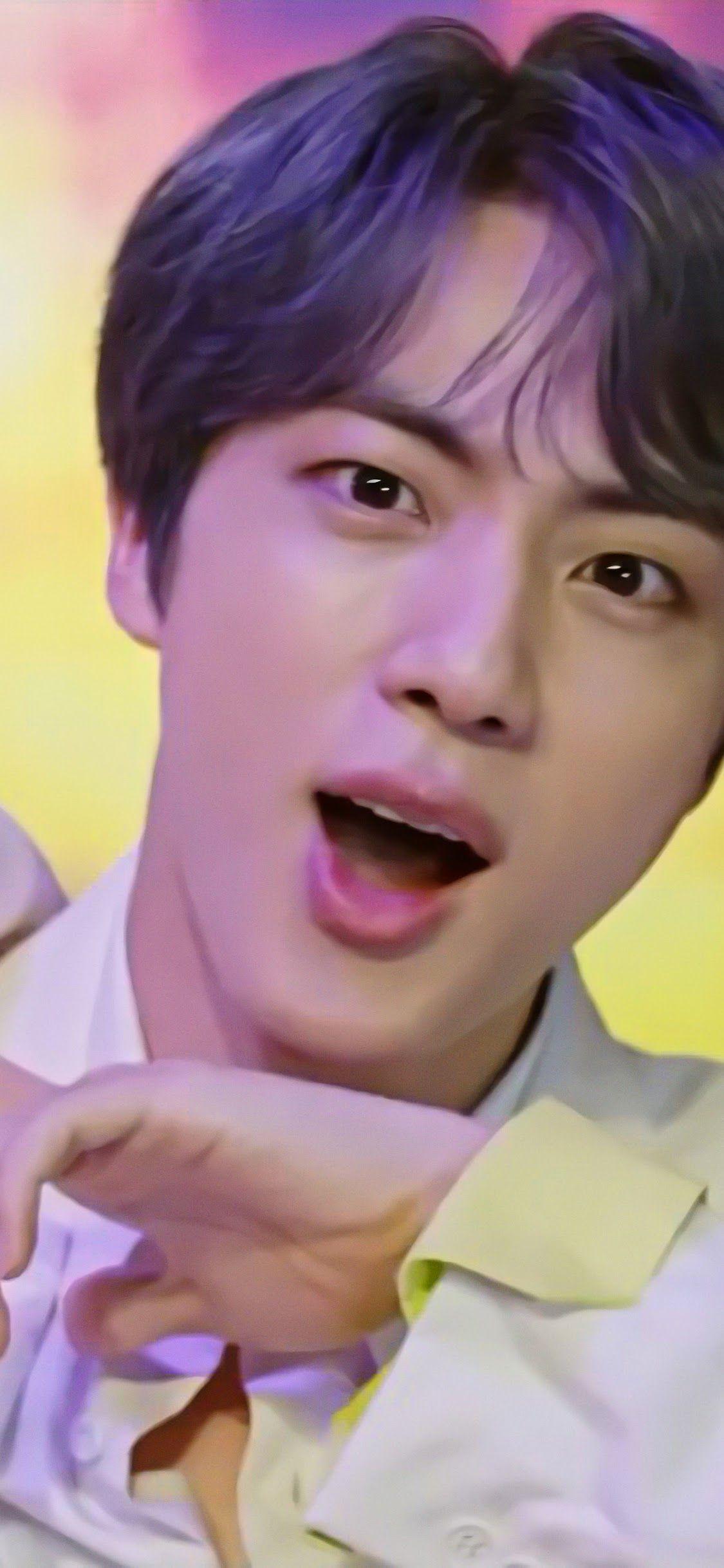 1125x2436 Jin BTS Boy With Luv 4K Wallpaper
